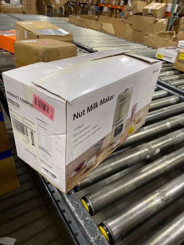 Photo 1 of 58oz Professional Nut Milk Maker Machine, Automatic Multiple Nut Milk Maker for Soy Milk, Nut Milk, Almond Milk, Oat Milk, Beige1