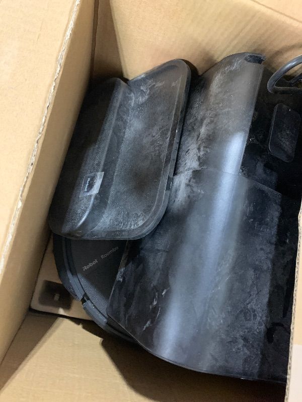 View 3 of **********DAMAGED*******
iRobot Roomba 104 2in1 Vacuum & Mop Robot - Self-Empties for 75 Days, Intense Power-Lifting Suction, Vacuums All Floors, Ideal for Pet Hair, LiDAR Smart Navigation Mapping, Mops Hard Floors********READ CLERK COMMENTS********