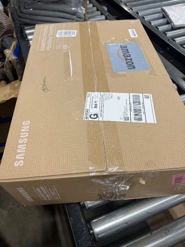 Photo 1 of Samsung 27" Essential S3 (S36GD) Series FHD 1800R Curved Computer Monitor, 100Hz, Game Mode, Advanced Eye Comfort, HDMI and D-sub Ports, LS27D366GANXZA, 2024