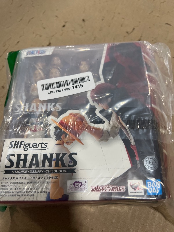 Photo 1 of TAMASHII NATIONS - One Piece - Shanks & Monkey D. Luffy -Childhood- S.H.Figuarts Action Figure