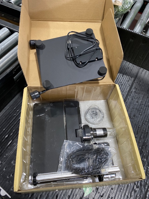 Photo 1 of Hayve DM12 10.1'' HDMI Digital Microscope, 2000X Coin Microscope with IPS Screen, 20MP Soldering Microscopes for Electronics with 10.4'' Longer Stand,Compatible with PC/TV,32GB