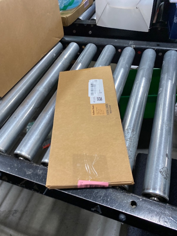 Photo 1 of Solino Home Linen White Table Runner 48 Inches - 100% Pure Linen Small Table Runner 14 x 48 Inch Ideal for Dresser and Coffee Tables - Winter, Spring, Easter, Mothers Day - Fete