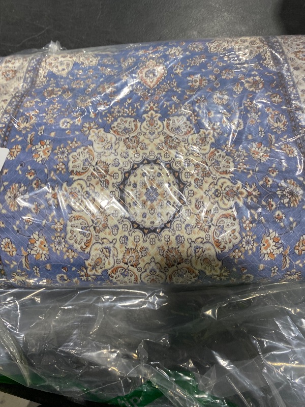 Photo 1 of Collive Boho Kitchen Mat, Cushioned Anti Fatigue Kitchen Rug Set 2 Piece Non-Skid Waterproof Kitchen Mats for Floor, Comfort Heavy Duty Standing Mat for Kitchen, Laundry, Office, Desk