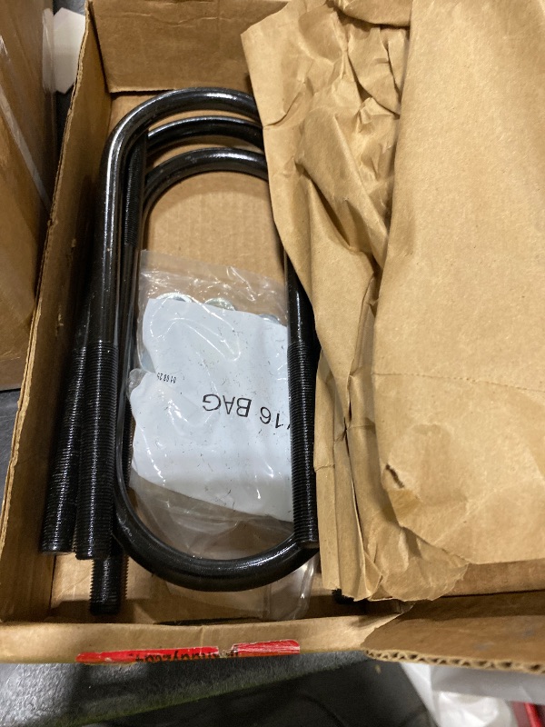 Photo 1 of 2-3" Rear Drop Lowering Suspension Shackles Kit Compatible with 2001-2010 Chevy Silverado GMC Sierra 1500HD 2500HD 3500HD 2WD 4WD Leaf Spring Shackle Suspension Kit Replace 410730