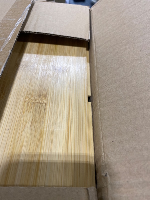 Photo 1 of [Upgraded] 3-tier Stackable Bamboo Pantry Storage Bins, Potato and Onion Storage Baskets with Handles, Removable Divider, Pantry Organizer Holder for Kitchen, Office, Cabinet, Fruit Storage