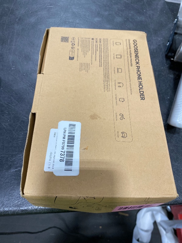 Photo 1 of Lamicall Gooseneck Phone Holder for Bed - [Upgraded Stable Clip] for Desk, Headboard, Bed, Bedside, Table, Flexible Gooseneck Long Arm Stand, Overhead Cell Phone Clamp Mount, Gift for All 4-7” Device