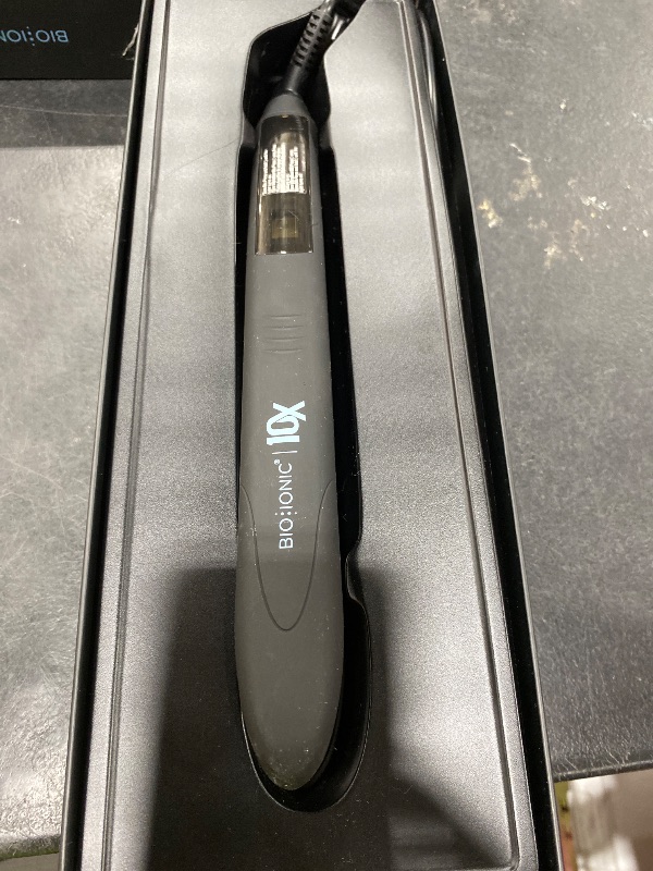 Photo 1 of Bio Ionic 10X Styling Iron, 1" Hair Straightener with Moisturizing Heat Technology, Flat Iron for 10-Minute Styling, Hair Straightener and Curler