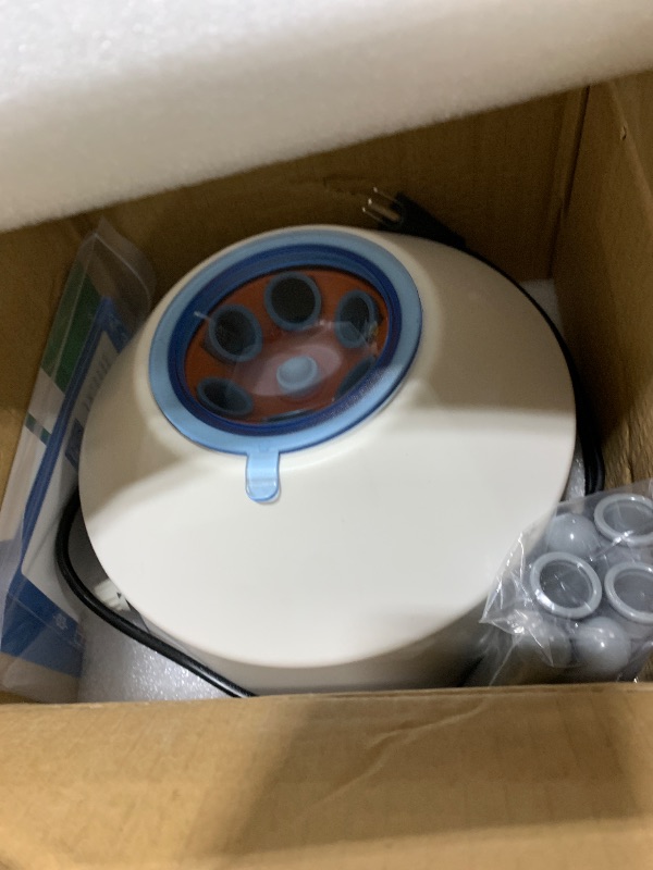 Photo 1 of Mxmoonant Lab Centrifuge Machine, 300-4000RPM|15mlx6 Capacity|0-100min Timer Electric Benchtop PRP Centrifuge with Digital Display 110V