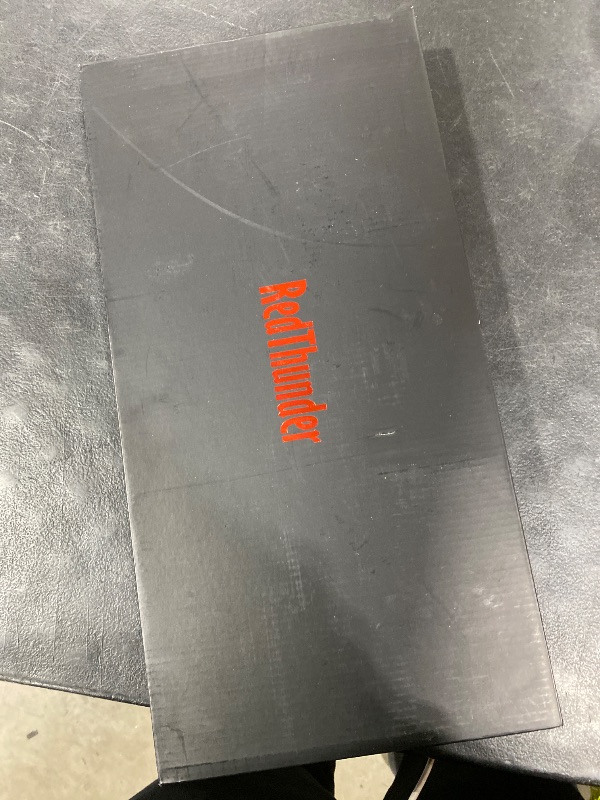 Photo 1 of RedThunder K10 Wireless Gaming Keyboard and Mouse Combo, LED Backlit Rechargeable 3800mAh Battery, Mechanical Feel Anti-ghosting Keyboard + 7D 3200DPI Mice for PC Gamer (White)