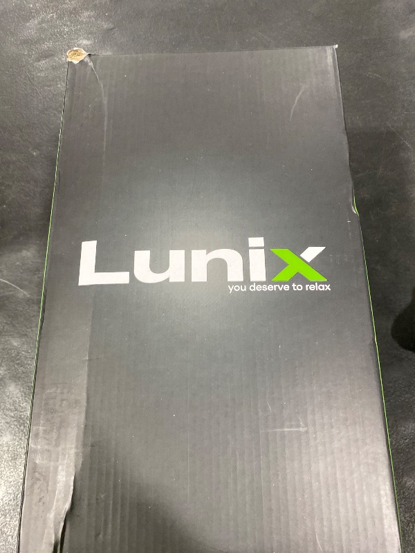 Photo 1 of Lunix LX3 FSA Hand Massager, Heated Air Compression, for Arthritis & Carpal Tunnel Relief, Finger Numbness & Wrist Pain Relief, Cordless Rechargeable, Charcoal Black