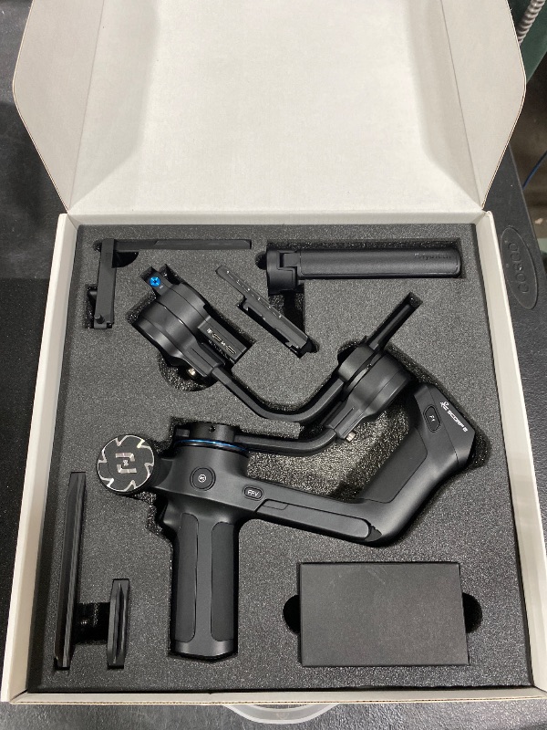 Photo 1 of FeiyuTech Official SCORP 2 Gimbal Stabilizer for Camera,3-Axis Gimbal Stabilizer for Canon/Sony/Panasonic/Nikon/Fujifilm,5.51lb Payload,Built-in AI Tracking Module,Bluetooth/Cable Control