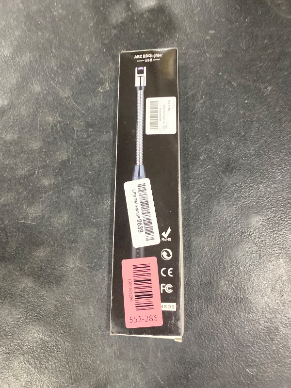 Photo 1 of 2 PCS Candle Lighter, Electric Lighter Arc Windproof Flameless with 360° Flexible Neck & LED Power Display, Lighters for Candle for BBQ, Grill, Camping, Fireplace, Stove