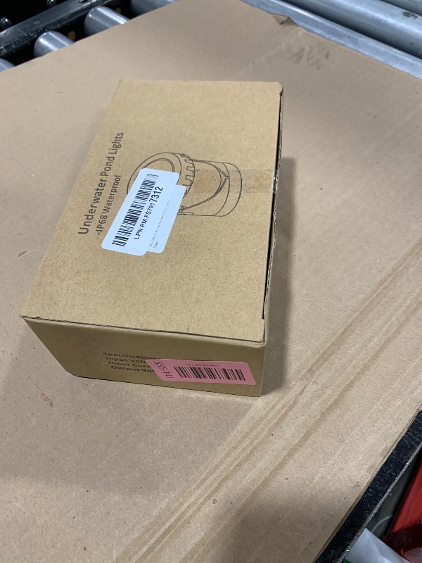 Photo 1 of **MISSING REMOTE** TENSUL Colored Pond Lights with Timer, RGB Fountain Lights IP68 Waterproof Pond Light, Dimmable Outdoor Landscape Lights for Fish Tank Pond Fountain Garden, 3 Lights