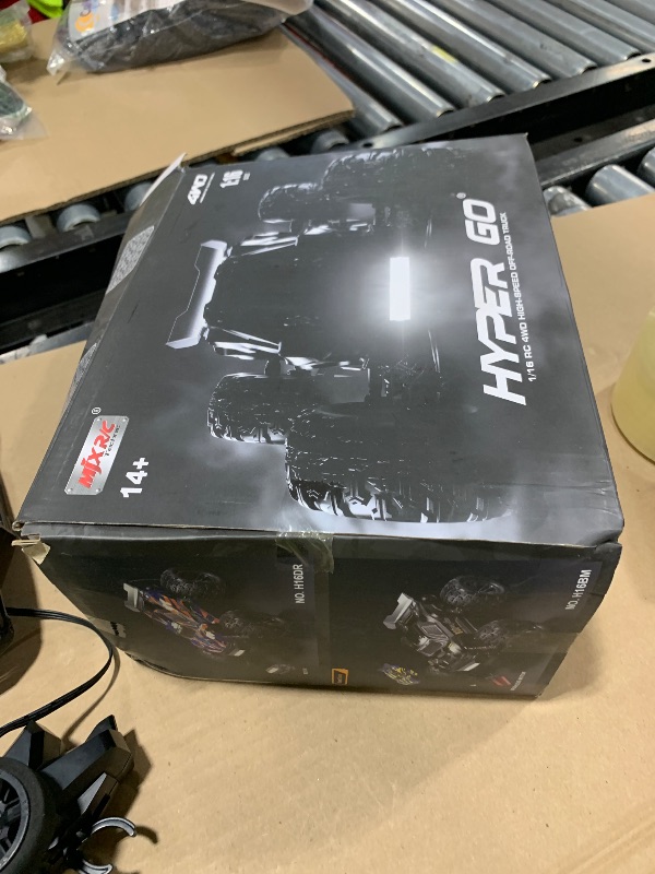 Photo 1 of HYPER GO H16BM 1/16 RTR Brushless High Speed Electric 4X4 Off-Road Fast RC Car, Max 42mph, RC Truck, Remote Control, 2 Lipo Batteries for Adult, Compatible with 3S Lipo