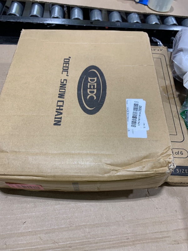 Photo 1 of DEDC Auto Lock Snow Tire Chains, 50s Quick Easy, Enhanced Manganese Steel Alloy Endurance Life 650 Mi for Off Road SUV and Pickup Truck 265 275 285 295 305 315 Set of 2 (LS1620)