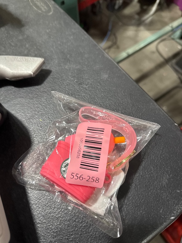 Photo 1 of starbucks pink keychain 