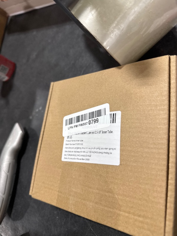 Photo 1 of (2-Pack) 10x2.50 Thicker Inner Tubes for Electric Scooters and Mini Bikes(Includes 2 Tire Levers for Easy Replacement).Please Note The Item are not 2.5-10" Inner Tube.