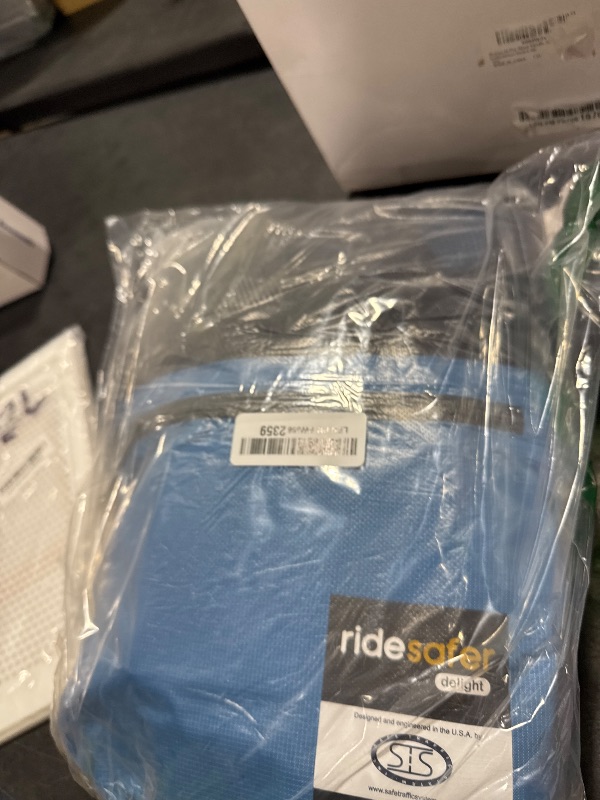 Photo 1 of RideSafer - Small Blue, Lightweight, Compact, Portable Car Seat - Perfect for Travel and Everyday Child Safety