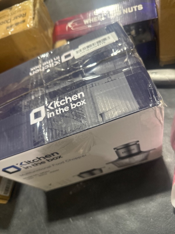 Photo 1 of **USED** Kitchen in the box Mini Food Processor, Electric Meat Grinder & Food Chopper with 400W Powerful Veggie Chopper-One 3 Cup Bowl & S Blades for Meat/Fish/Vegetable/Baby Food