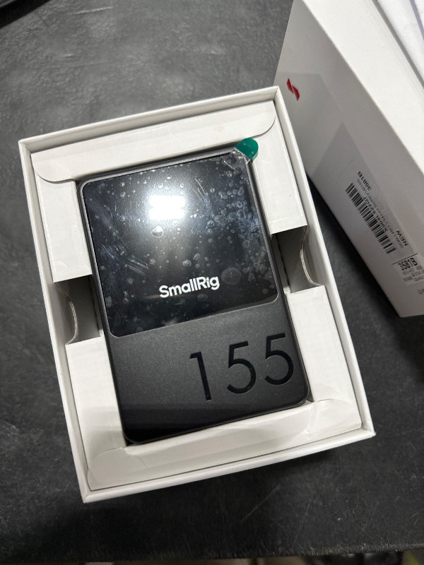 Photo 1 of SMALLRIG V Mount Battery VB155, 155Wh / 10500mAh V Mount Battery with 100W Output, 3H Full Charge, with USB-C, D-TAP, USB-A, Dual DC Ports, OLED Screen, for Camera, Camcorder, Monitor, Video Light