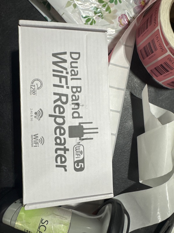 Photo 1 of WiFi Extenders Signal Booster Up to 12880 sq. ft and 105 Devices,Easy Setup Assistant Provides Quick,WiFi Booster with Dual Band 5GHz/2.4GHz, Long Range WiFi Extender with One Ethernet Port