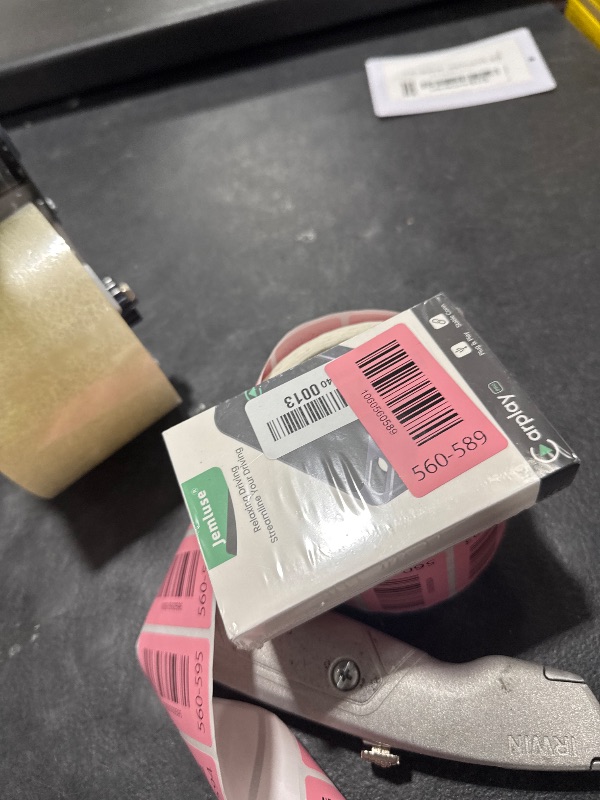 Photo 1 of Jemluse Wireless CarPlay Adapter for Apple iPhone - Multi-User Seamless Connection for Convert Wired to Wireless Car Play Adapter - No Latency from iOS 10+ to Screen w/USB C (Gray)