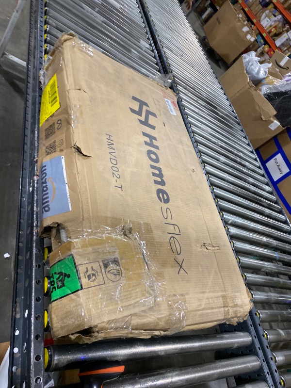 Photo 1 of Homesflex Vanity Desk with Mirror and LED Lights, 43'' W Makeup Vanity Desk with Power Outlet, 3 Color Modes, 7 Drawers Vanity Table with Chair, Dressing Table for Bedroom, Dressing Room (White)