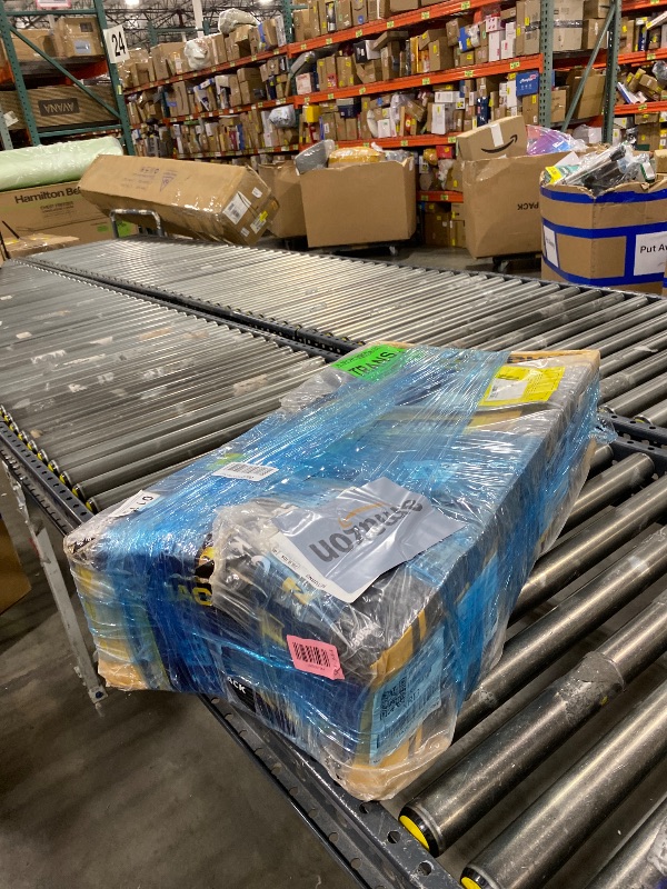 Photo 1 of YELLOW JACKET 3.5 Ton Low Profile Floor Jack Quickly Lift Hydraulic Car Jack with Dual Pumps, 7700 lb Capacity