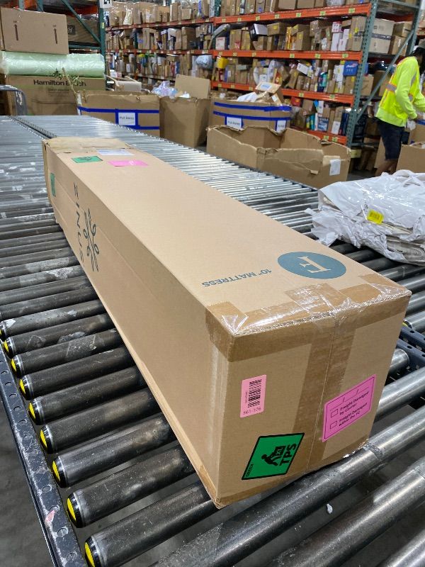 Photo 1 of Zinus 10 Inch Full Green Tea Memory Foam Mattress [New Version], Fiberglass Free, Medium Firm Feel, Zoned Pressure Relief, Certified Safe Foams & Fabric, Mattress in A Box