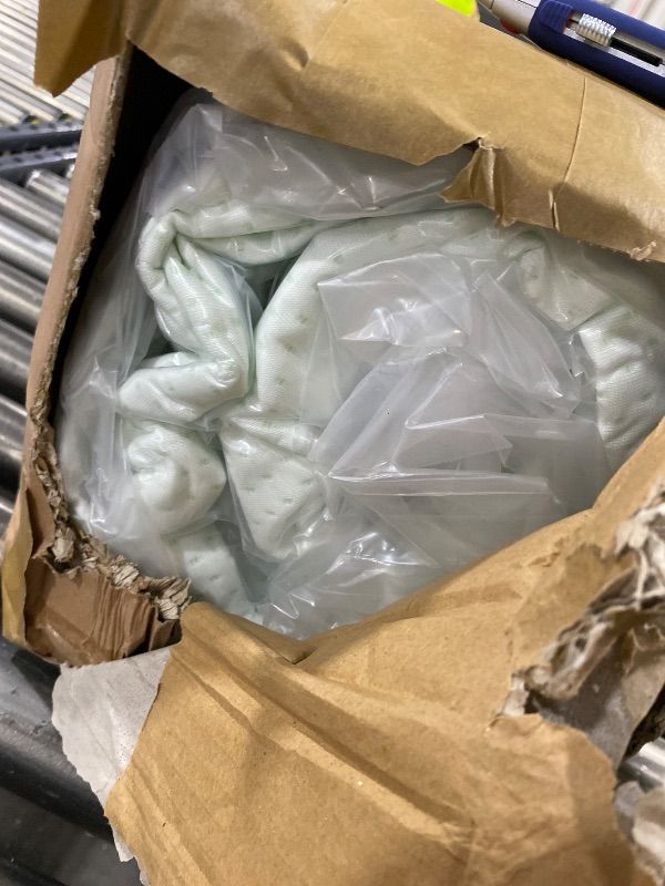 Photo 1 of Zinus 10 Inch Full Green Tea Memory Foam Mattress [New Version], Fiberglass Free, Medium Firm Feel, Zoned Pressure Relief, Certified Safe Foams & Fabric, Mattress in A Box