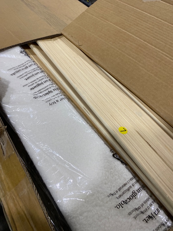 Photo 1 of viplov Queen Size Boucle Upholstered Platform Bed Frame with Adjustable Headboard, Soft Cloud Bed, No Box Spring Needed, Noise Free, Easy Assembly, White