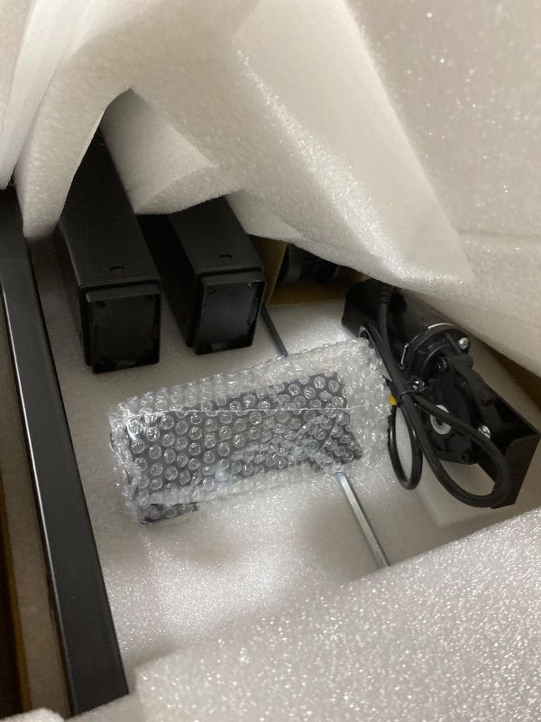 Photo 1 of BIZUM Electric Standing Desk 63 x 24 Inch Computer Desk-Gaming Desk Dark Walnut Home Office Desks Height Adjustable Memory Stand Up Computer Workstation