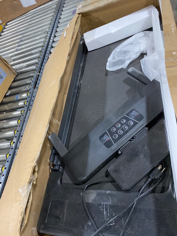 Photo 1 of *********READ CLERK NOTES*********
Naipo Walking Pad Under Desk Treadmill with Remote Control Lightweight 2 in 1 Exercise Treadmill 0.6 to 3.8 Speed Range for Home Office Workout