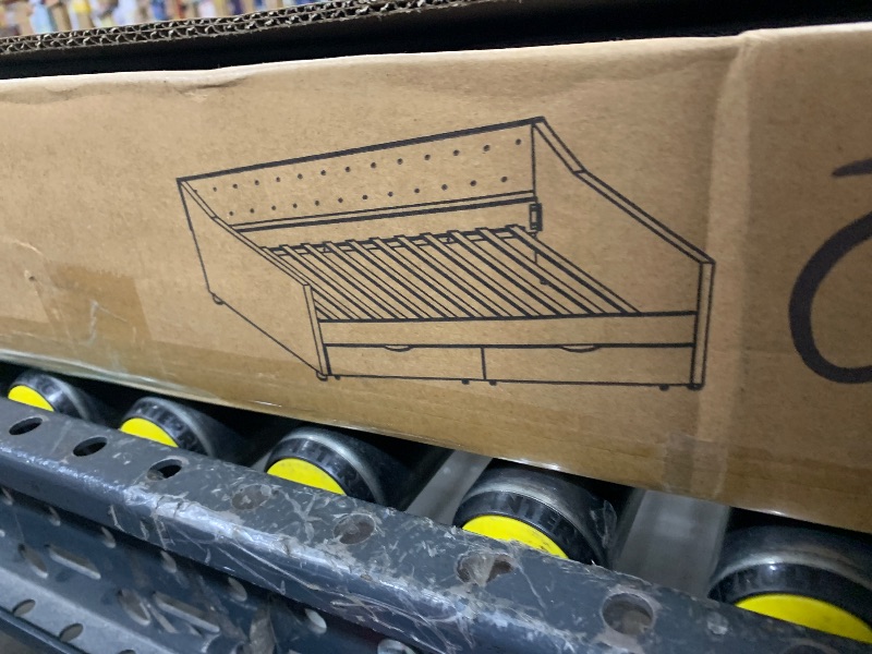 Photo 1 of Twin Size Daybed with Drawers, Upholstered Tufted Sofa Bed ...