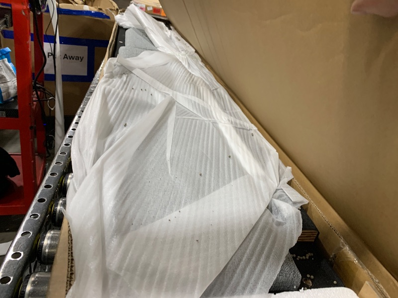 Photo 1 of MISSING BOX 1 OF 2 ---------------------SELLING FOR PARTS ONLY ------------------------Twin Size Daybed with Drawers, Upholstered Tufted Sofa Bed ...