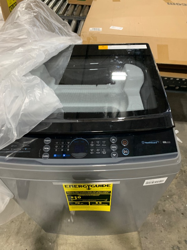 Photo 1 of COMFEE’ Washing Machine 2.4 Cu.ft LED Portable Washing Machine and Washer Lavadora Portátil Compact Laundry, 8 Models, Environmentally Friendly, Child Lock for RV, Dorm, Apartment Magnetic Gray