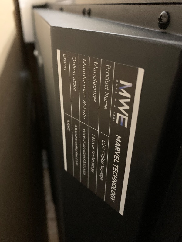 Photo 1 of MISSING PIECES-----------------------------------------------------QIXZOCV MWE 55 Inch 4K Touchscreen Kiosk, Indoor Floor Standing Digital Signage Displays, Advertising Display LCD Totem, Interactive Display Poster Android System with Auto Media Player