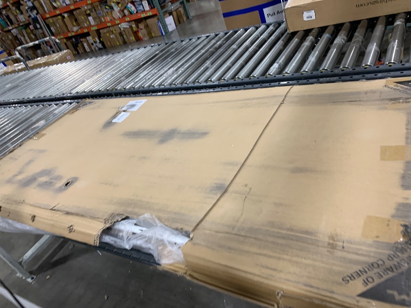 Photo 1 of Lumizone Extra Tall Cat Gate 61.02" High Pressure Mounted Extra Wide 2025 New (17 Sizes) 1.37" Gap No Drilling Auto-Close One-Handed Operation Tall Pet Gate for Dogs(White, 61.02" H x 29.92"-34.24" W)