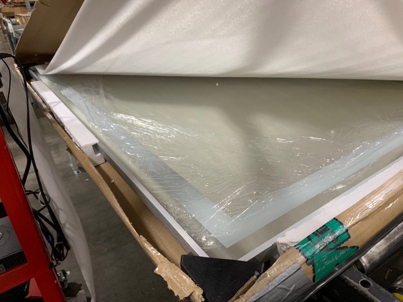 Photo 1 of Amorho LED Bathroom Mirror, 72" X36" with Front Light and Backlit, Large Wall Mirrors with Anti-Fog, Dimmable, Shatter-Proof, Memory, 3 Colors, Mountable LED Vanity Mirror
