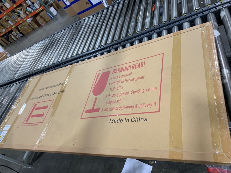 Photo 1 of Koonmi 30"x71" Arched Full Length Mirror, Gold Large Floor Mirror with Aluminum Alloy Frame, Standing Hanging or Leaning Wall-Mounted Full Body Mirror for Living Room and Bedroom