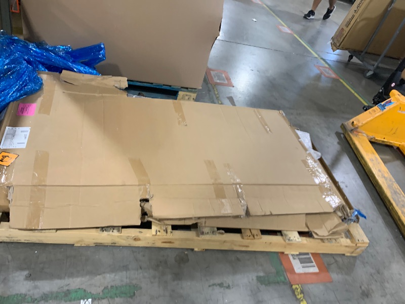 Photo 1 of Cargo Van Partition Safety Bulkhead, Heavy-Duty Steel, Compatible with Ford Transit 150/250/350 Medium Roof, with Lock, Door Handle, Acrylic Custom Window Board,Black