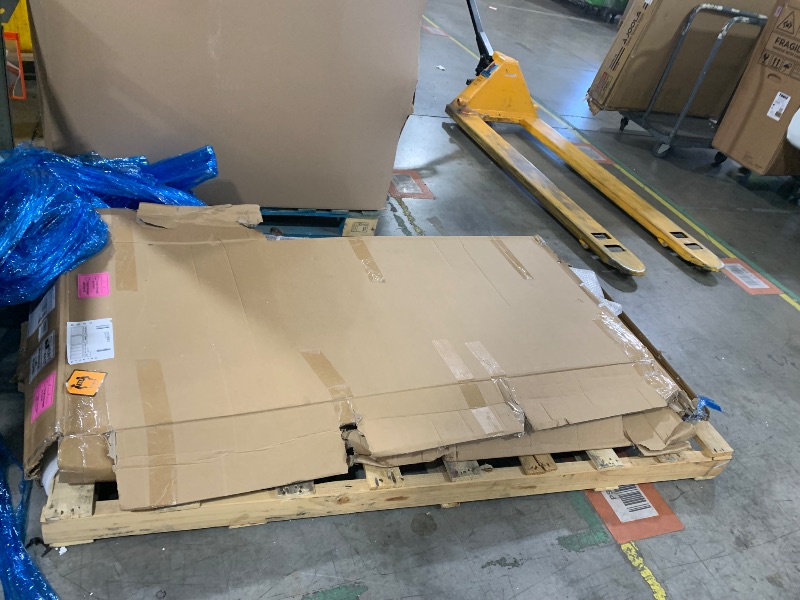 Photo 1 of Cargo Van Partition Safety Bulkhead, Heavy-Duty Steel, Compatible with Ford Transit 150/250/350 Medium Roof, with Lock, Door Handle, Acrylic Custom Window Board,Black