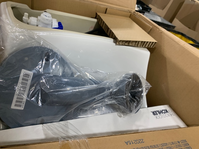 Photo 1 of BROKEN ON BOTTOM OF TOILET******KOHLER 3722-0 San Raphael One-Piece Toilet, Elongated Bowl, 1.28 Gpf With Quiet-Close, White