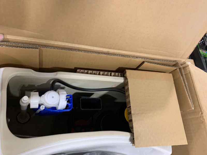 Photo 1 of BROKEN ON BOTTOM OF TOILET******KOHLER 3722-0 San Raphael One-Piece Toilet, Elongated Bowl, 1.28 Gpf With Quiet-Close, White