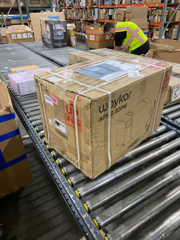 Photo 1 of Waykar 125 Pint Crawl Space Dehumidifier with Pump and Drain Hose for commercial, Basements, and Water Damage Unit for Spaces up to 6500 Square Feet, Smart Humidity Control - 5-Year Quality Coverage