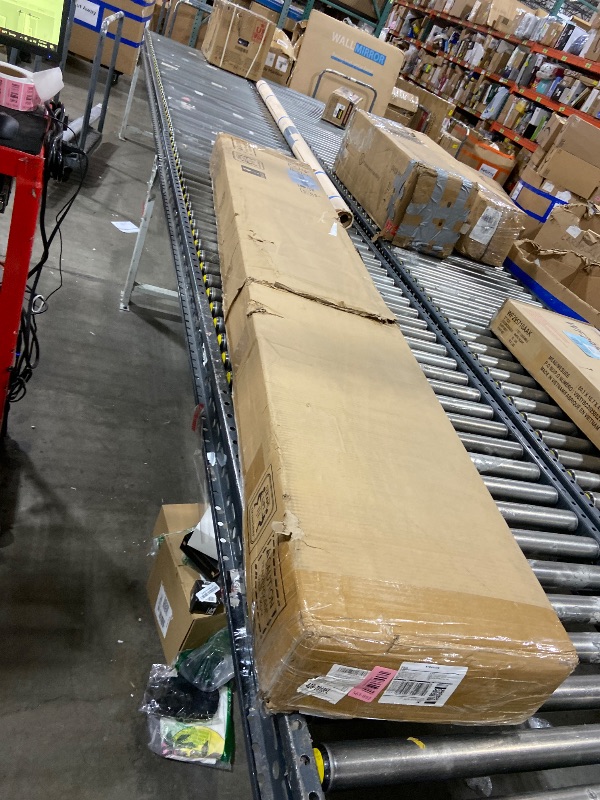 Photo 1 of FREDBECK 36X84 Bifold Barn Door White with Hardware, Water-Proof PVC Surface,Assembly Required