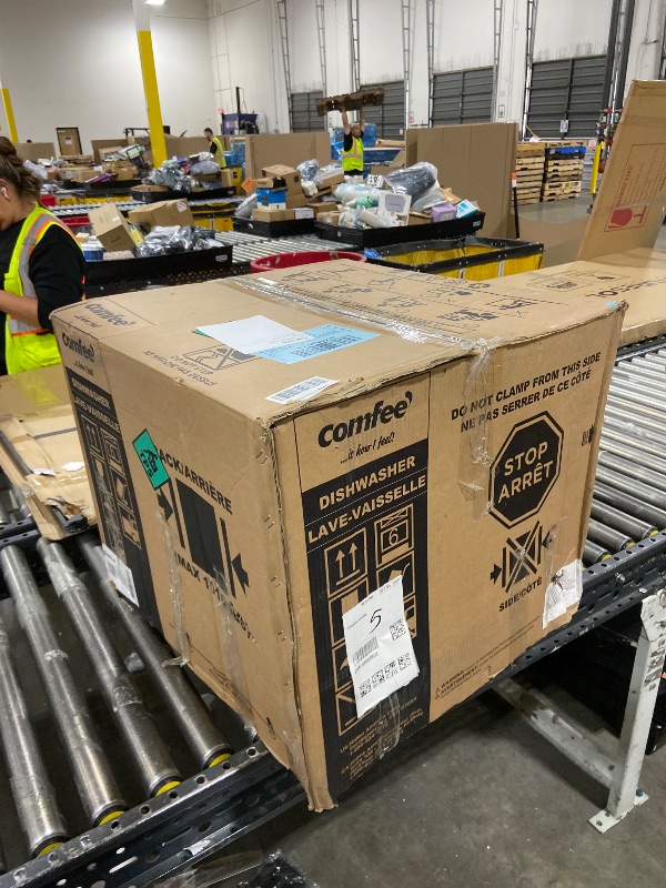 Photo 1 of COMFEE’ Countertop Dishwasher, Energy Star Portable Dishwasher, 6 Place Settings & 8 Washing Programs, Speed, Baby-Care, ECO& Glass, Dish Washer for Dorm, RV& Apartment, Black