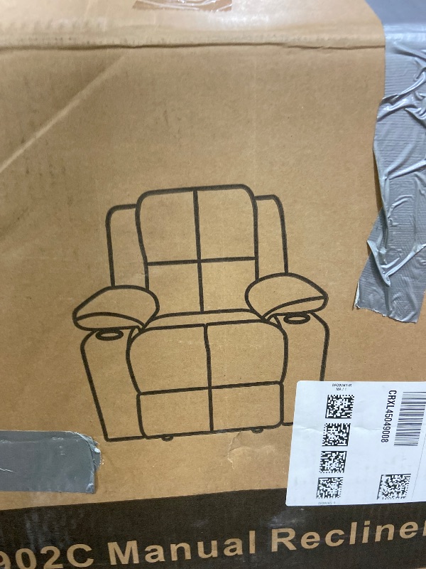 Photo 1 of Garvee Swivel Rocker Recliner Chair with Massage and Heat Oversize Ergonomic Loung