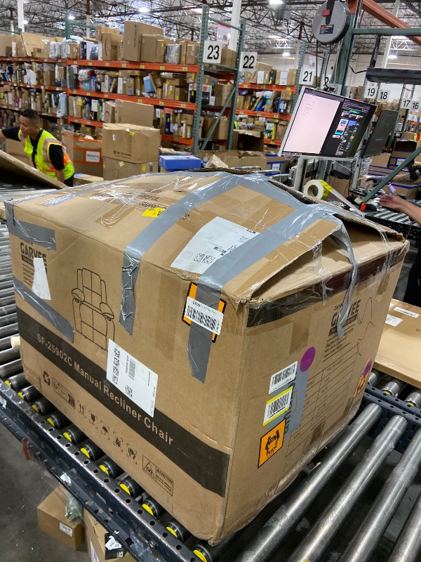 Photo 1 of Garvee Swivel Rocker Recliner Chair with Massage and Heat Oversize Ergonomic Loung