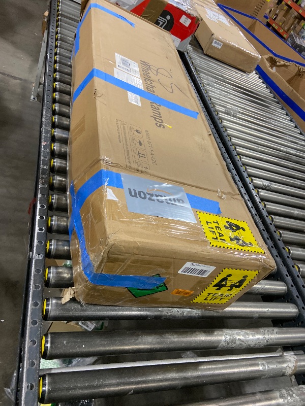 Photo 1 of FACHNUO 8 Feet Portable Wheelchair Ramp, Non-Skid Aluminum Handicap Ramps with Handle, Folding Threshold Wheel Chair Ramp for Home Steps, Stairs, Entry, Threshold, Doorways, Scooter, 800LBS Capacity